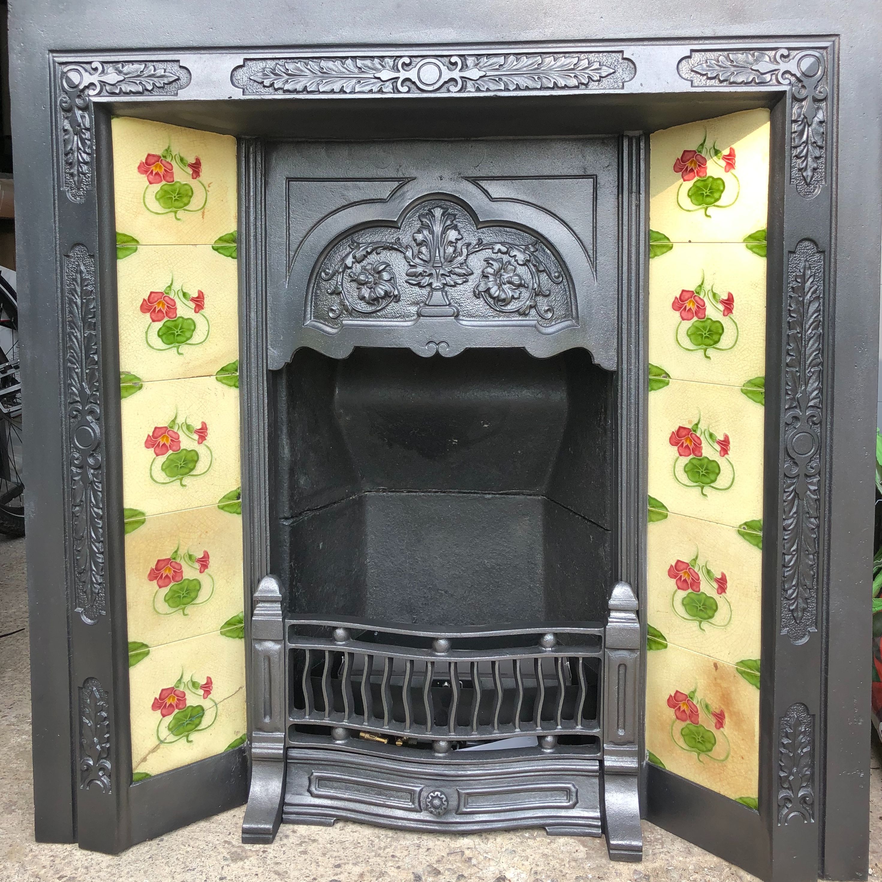 media wall fireplace with shelves and lighting