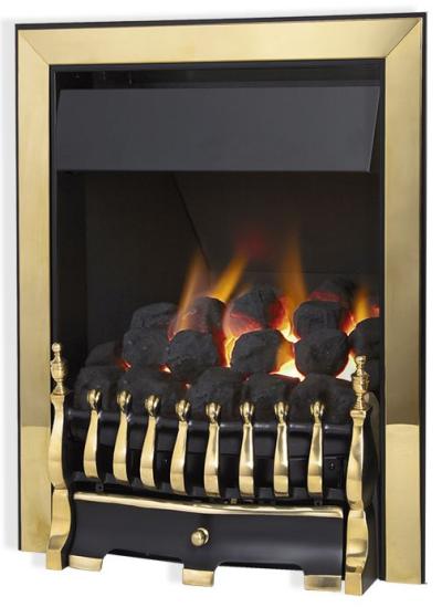 Global Fires Arana Plus Gas Fire Gold Close