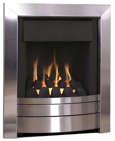 Global Fires Corda Plus Gas Fire - coal close