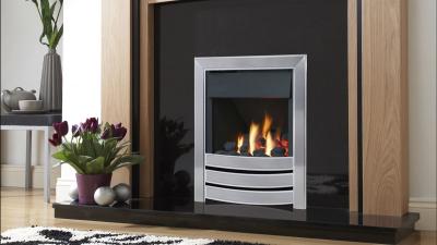 Global Fires Fantasy Plus Gas Fire - coal