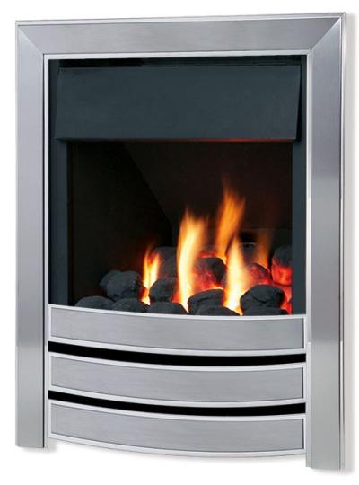 Global Fires Fantasy Plus Gas Fire - coal - close