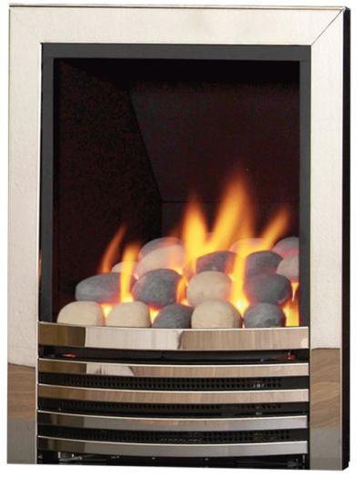 Global Fires Fantasy Gas Fire - Pebble Setting