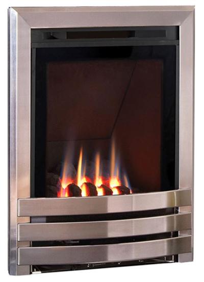 Global Fires Karara HE Gas Fire - close