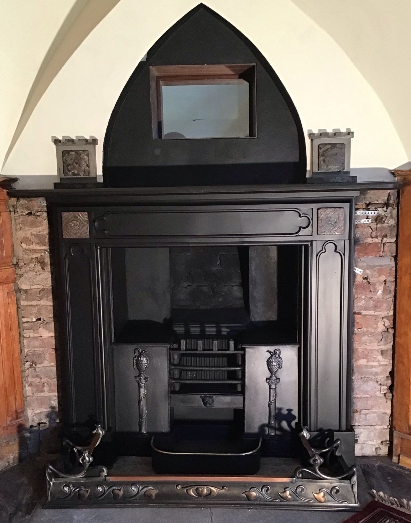 Cast Iron Fireplace Restoration 2