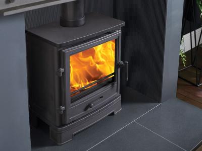 The Bassington Eco Baseline Stove - side