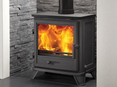 The Bassington Eco Stove - close