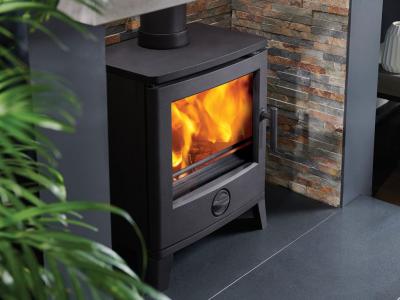 The Scene Eco Stove - close