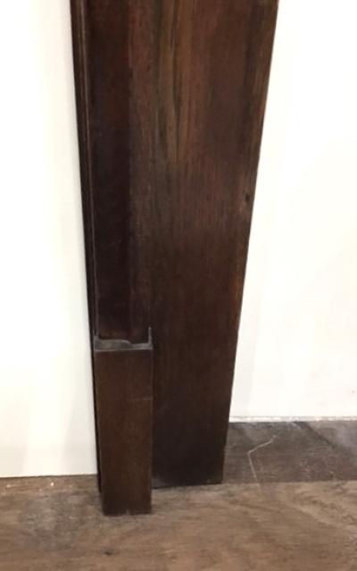 Original Antique Oak Surround - leg foot