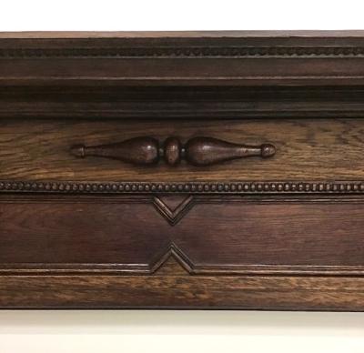 Original Antique Oak Surround - motif