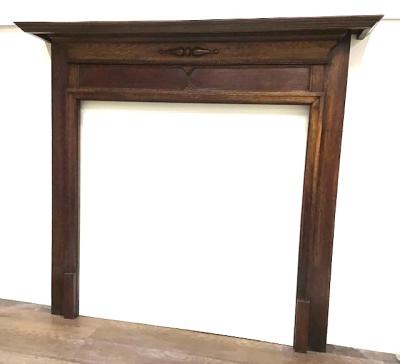 Original Antique Oak Surround